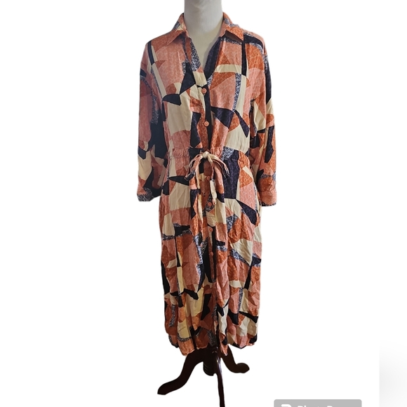 Corey Lynn Calter Abstract Shirtdress - Picture 5 of 6